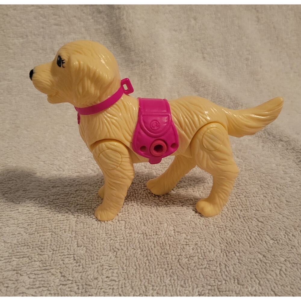 Mattel Barbie Potty Taffy Dog Doll Pet Strollin' Pups Golden Retriever 2010